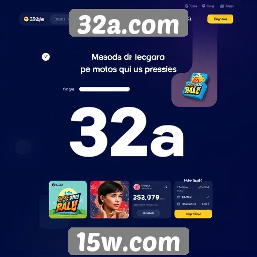 Interface do usuário do site 32a.com é intuitiva